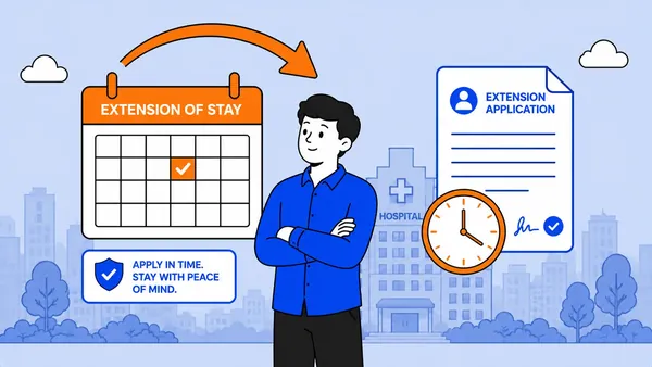 Stay longer on medical visa